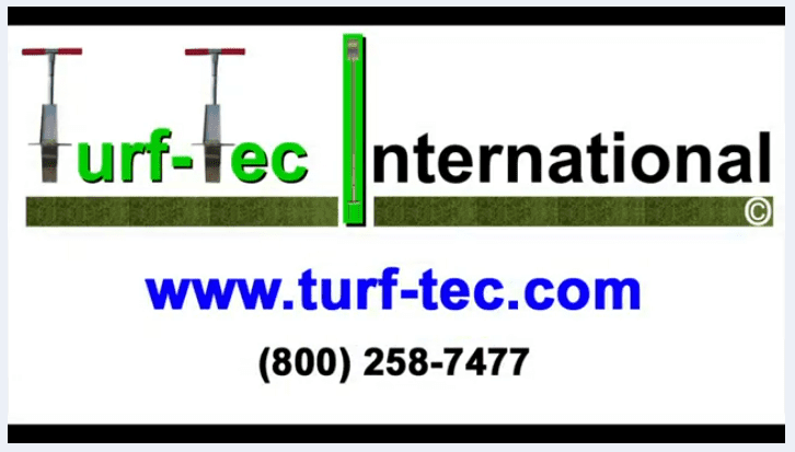 Turf tech international logo with a white background